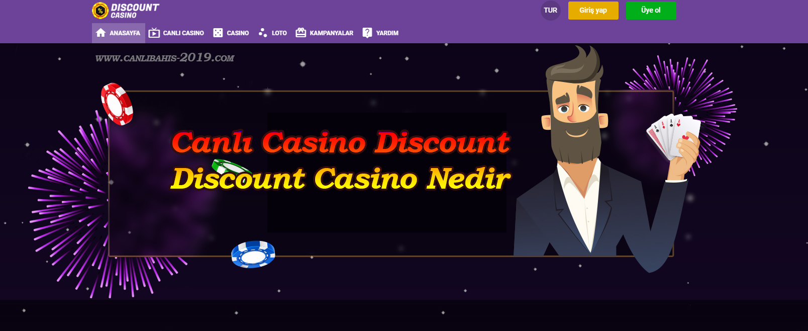 Canlı Casino Discount – Discount Casino Nedir